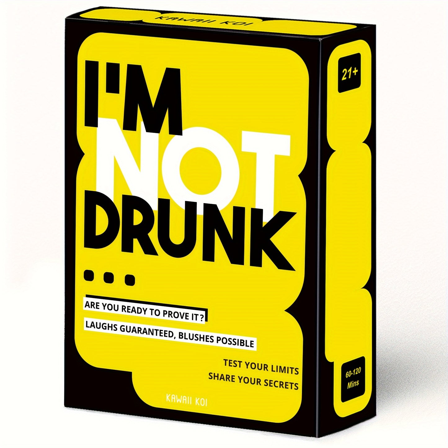 Secret Revealing I'm Not Drunk Card Game for Parties