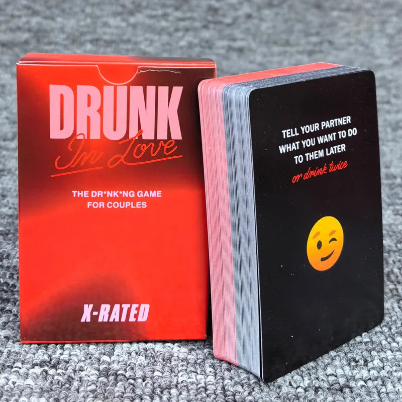 Drunk In Love Original Couples Drinking Card Game Fun Date Night