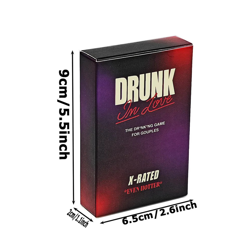 Drunk In Love Original Couples Drinking Card Game Fun Date Night