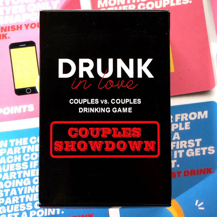 Drunk In Love Original Couples Drinking Card Game Fun Date Night