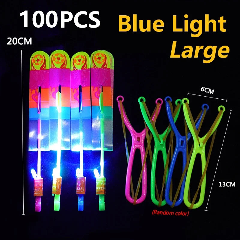 1/3/5/10/20/50/100pcs Amazing Light Toy Arrow Rockets
