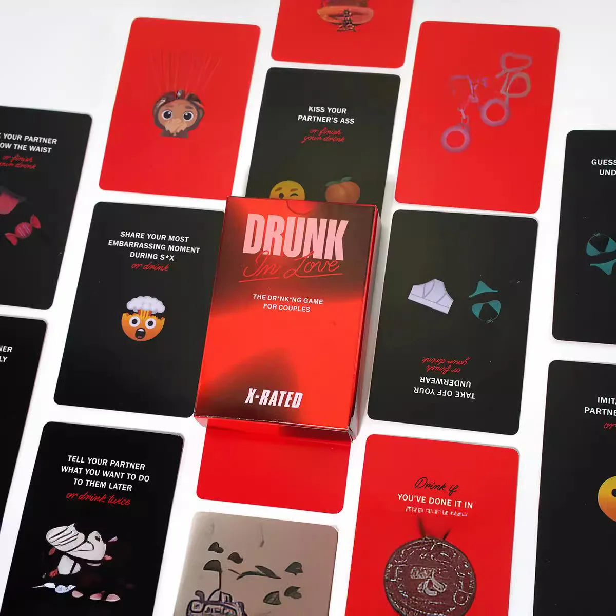 Drunk In Love Original Couples Drinking Card Game Fun Date Night