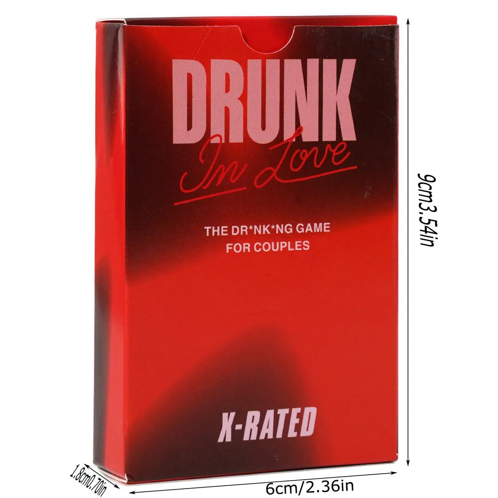 Drunk In Love Original Couples Drinking Card Game Fun Date Night