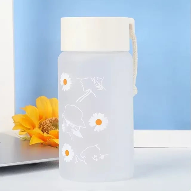 2L or 67.6oz Portable Water Bottle with Straw & Time Marker, Large Capacity Plastic Drink Bottle for Outdoor Sports & Fitness