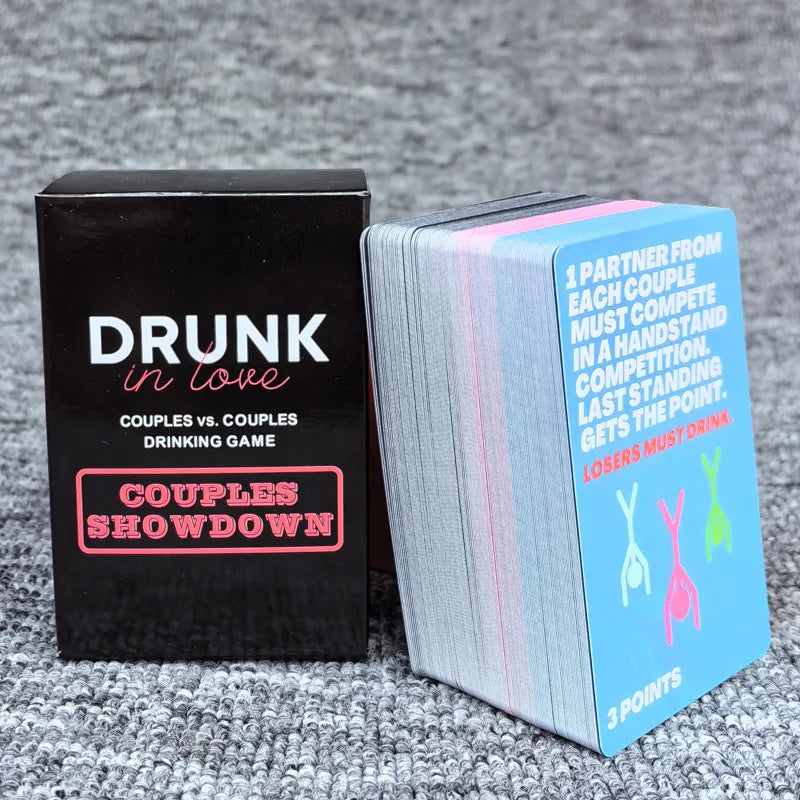 Drunk In Love Original Couples Drinking Card Game Fun Date Night