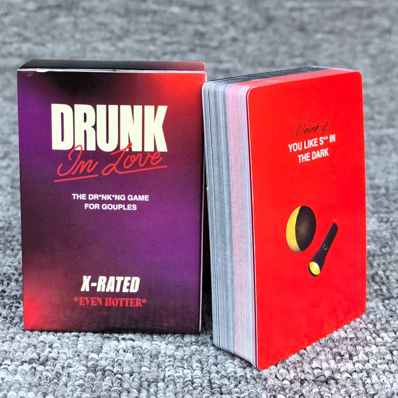 Drunk In Love Original Couples Drinking Card Game Fun Date Night