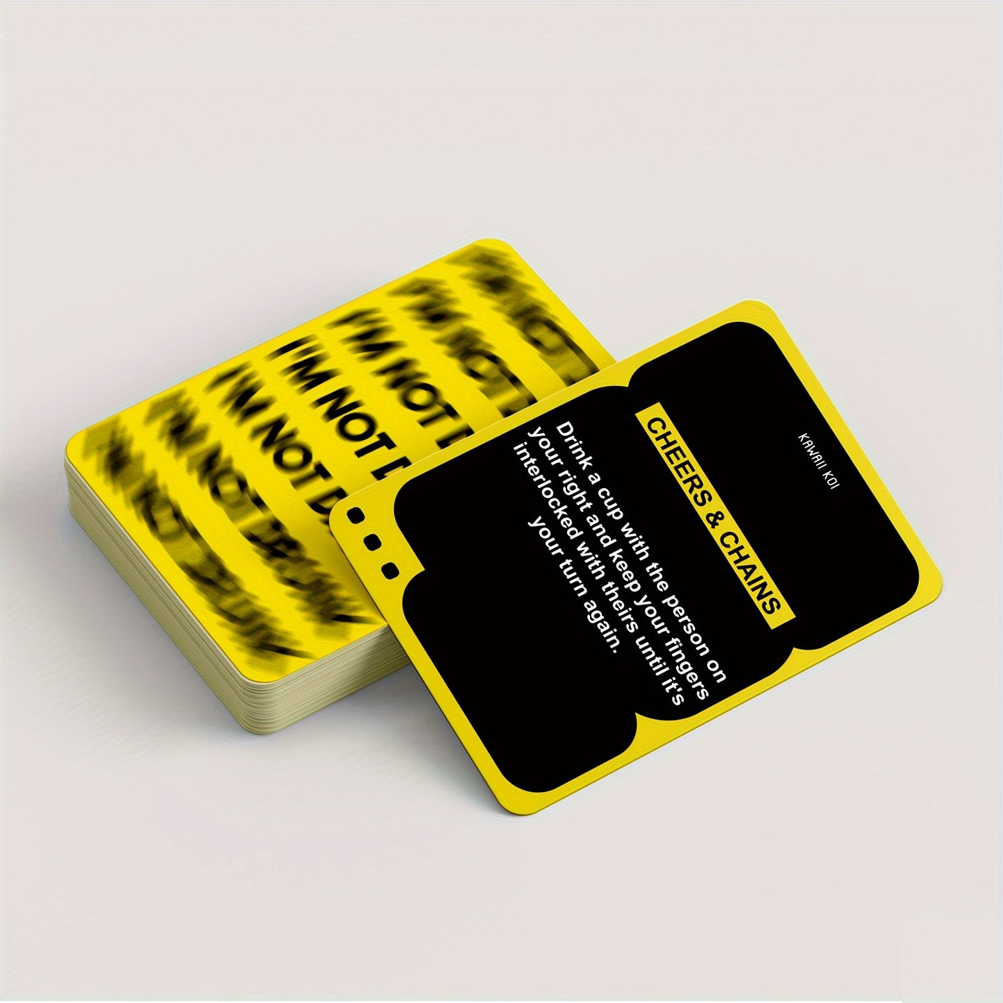 Secret Revealing I'm Not Drunk Card Game for Parties