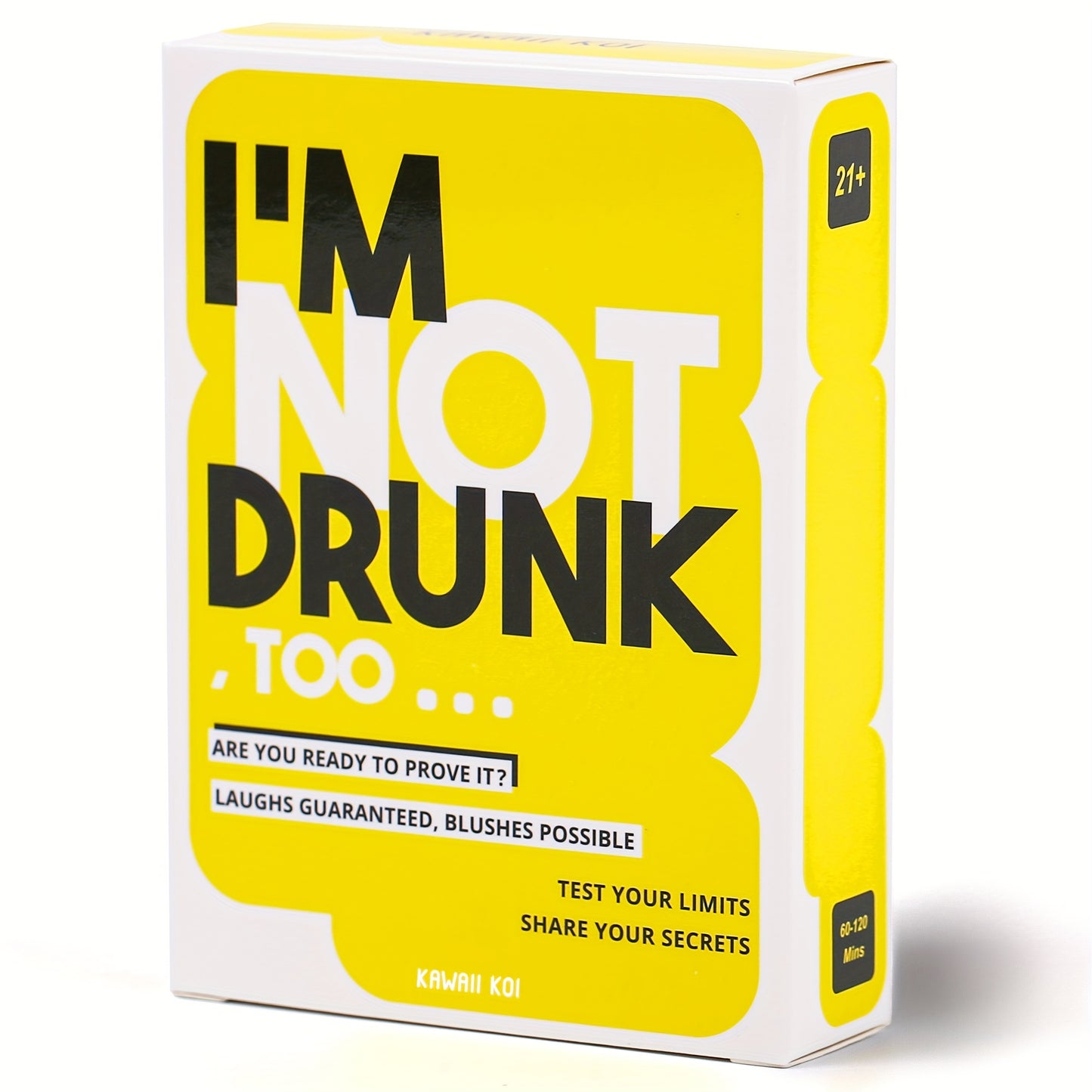 Secret Revealing I'm Not Drunk Card Game for Parties