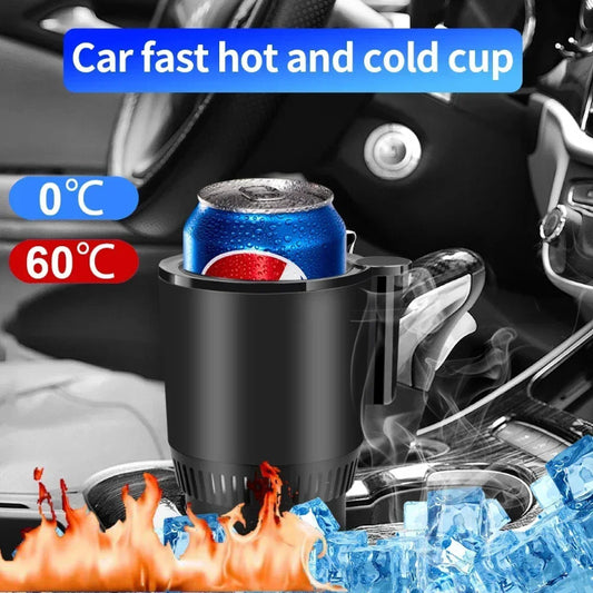2 In1 Car Heating Cooling Cup 12V Smart Car Mug Holder