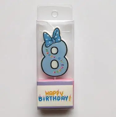 Hot Happy Birthday Number 0-9 Candles Mickey Minnie Mouse Topper