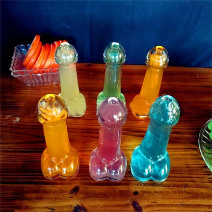 Dick Shot Glasses Pik Glas Cocktail Martini Mug Set