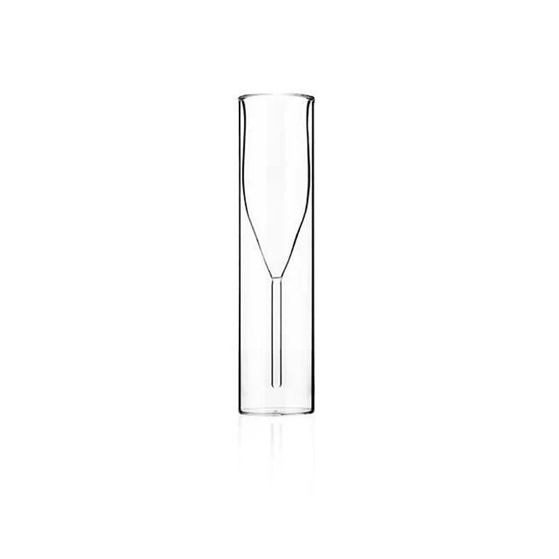 Champagne Glas Double Wall Bril Fluiten Goblet Bubble Wijn Tulip