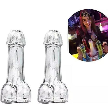 Dick Shot Glasses Pik Glas Cocktail Martini Mug Set