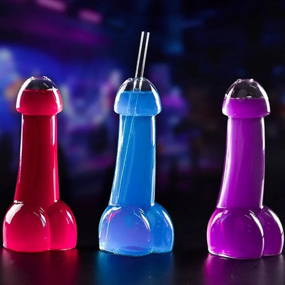 Dick Shot Glasses Pik Glas Cocktail Martini Mug Set