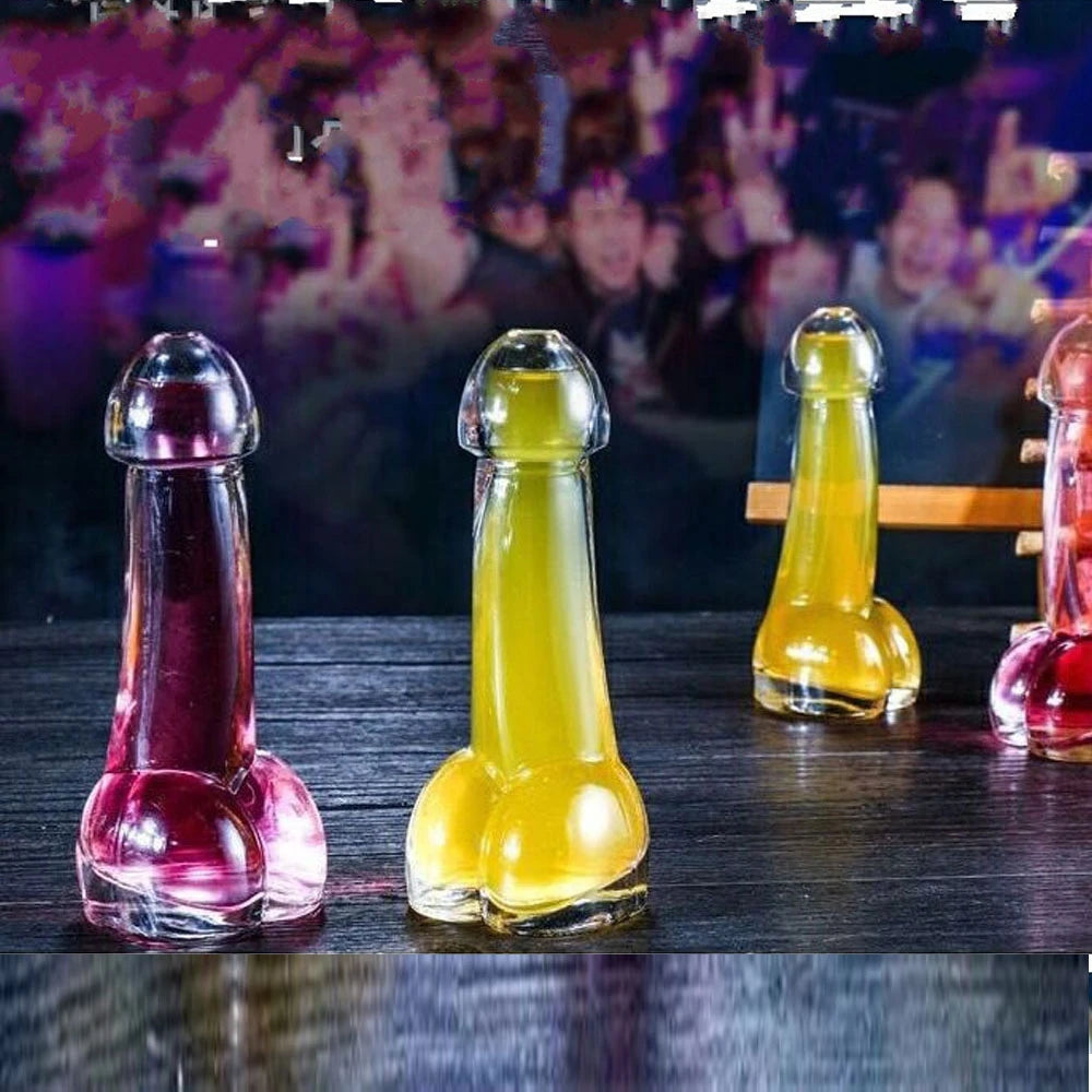 Dick Shot Glasses Pik Glas Cocktail Martini Mug Set