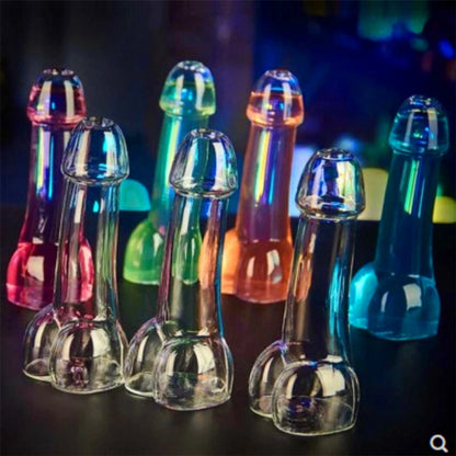 Dick Shot Glasses Pik Glas Cocktail Martini Mug Set