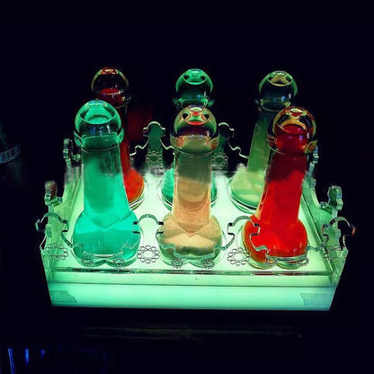 Dick Shot Glasses Pik Glas Cocktail Martini Mug Set