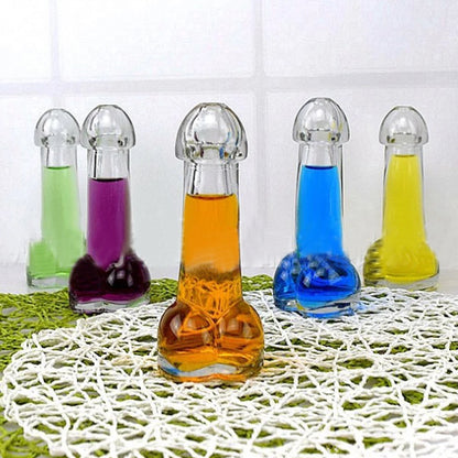 Dick Shot Glasses Pik Glas Cocktail Martini Mug Set