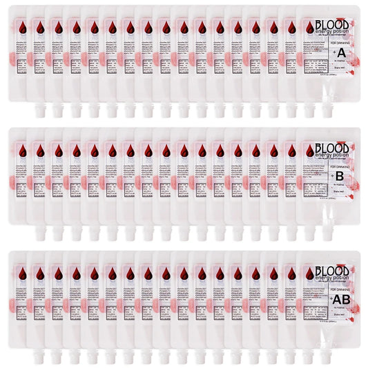 10/20Pcs 250ML Halloween Drink Container Bags Vampire Blood Pouch Props PVC Drink Alcohol Bag Halloween Party Decor Supplies