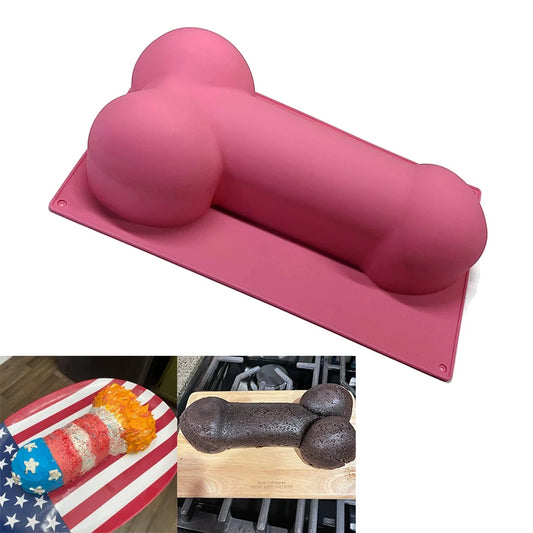 Silicone Penis Cake Pan Mold For Bachelorette Party Supplies