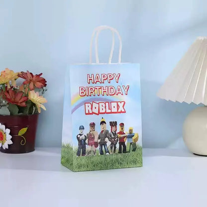 Roblox Birthday Party Decorations Supplies Roblox Game Celebration Party Balloons