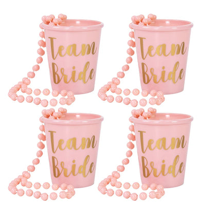 Team Bride Cups Bride To Be Plastic Shot Glasses Decor