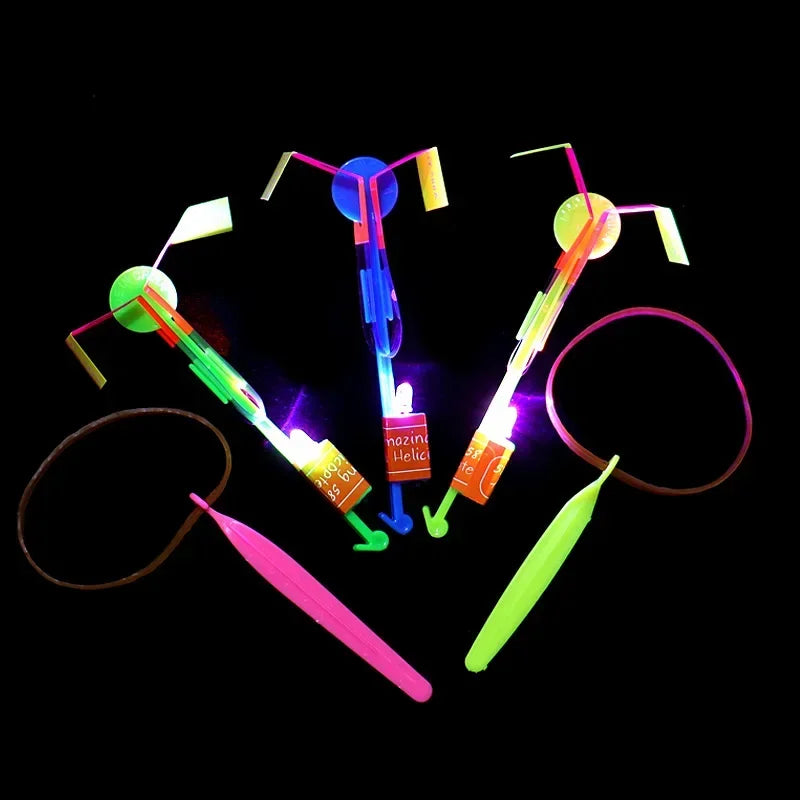 1/3/5/10/20/50/100pcs Amazing Light Toy Arrow Rockets