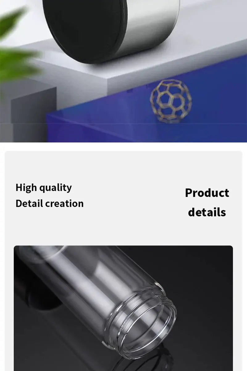 420ml or 14. 20z Hydrogen-Rich Water Cup Electric Hydrogen Rich Water Generator Bottle Titanium Quality Filter Portable Antioxidant Lonizer