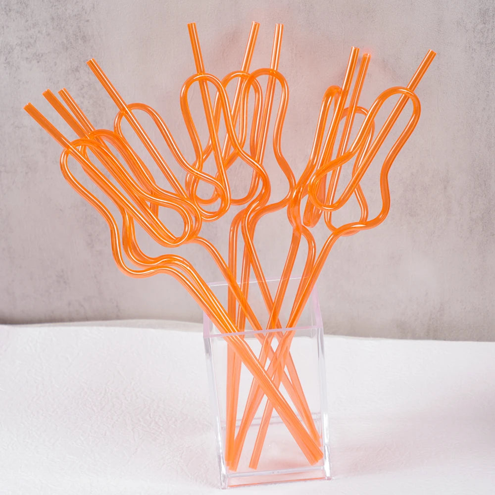 10Pcs Funny Penis Drinking Straws for Bachelorette Party Decor