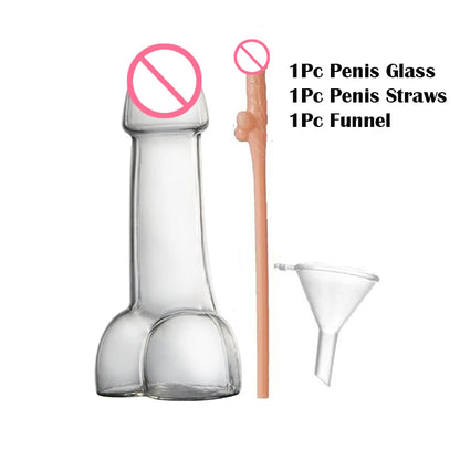 Hen Party Bar Cups Penis Shot Wine Glasses Beer Cocktail