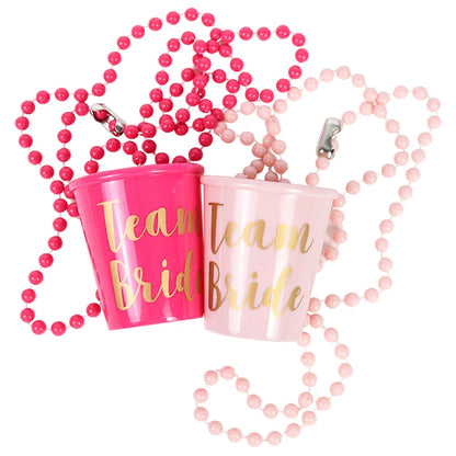 Team Bride Cups Bride To Be Plastic Shot Glasses Decor