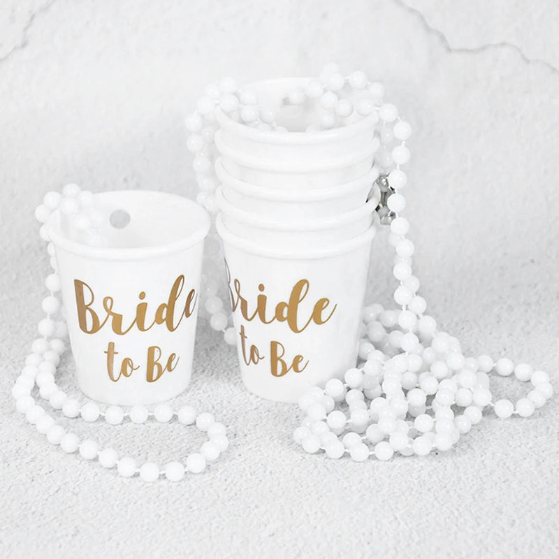 Team Bride Cups Bride To Be Plastic Shot Glasses Decor