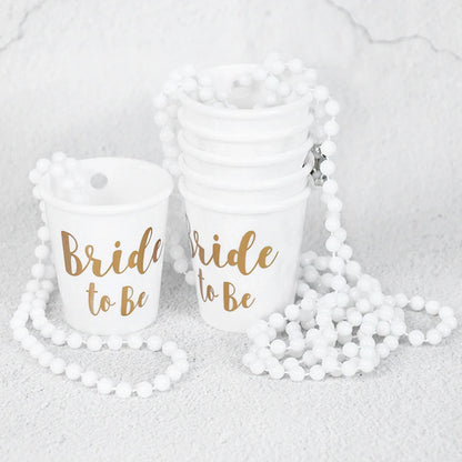 Team Bride Cups Bride To Be Plastic Shot Glasses Decor
