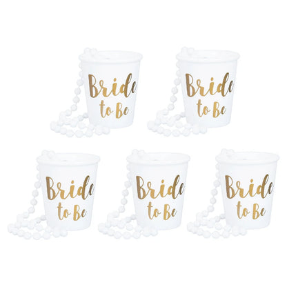 Team Bride Cups Bride To Be Plastic Shot Glasses Decor