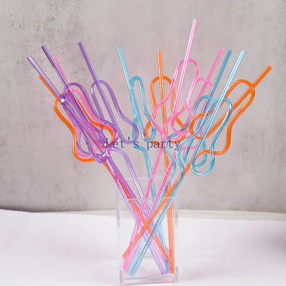 10Pcs Funny Penis Drinking Straws for Bachelorette Party Decor