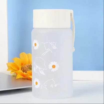 2L or 67.6oz Portable Water Bottle with Straw & Time Marker, Large Capacity Plastic Drink Bottle for Outdoor Sports & Fitness