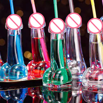 Hen Party Bar Cups Penis Shot Wine Glasses Beer Cocktail